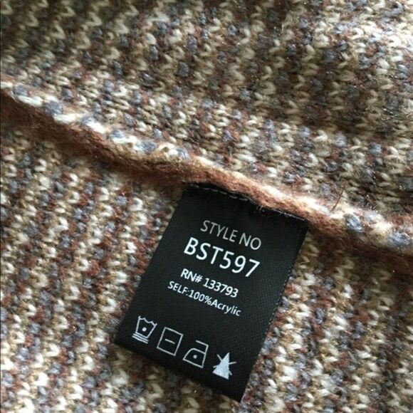 pol Camouflage Open Cardigan with Pockets - Picture 9 of 12